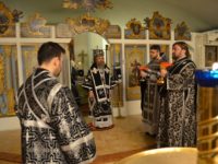 Архиепископ Серафим совершил последнюю литургию Преждеосвященных Даров в Великом посту