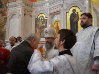 Архиепископ Серафим в Великую Субботу совершил Божественную литургию