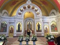Святыни из Свято-Успенского Вышенского монастыря покинули Кафедральный собор Христа Спасителя