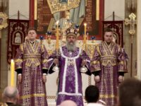 Митрополит Серафим совершил Литургию в Кафедральном соборе Христа Спасителя