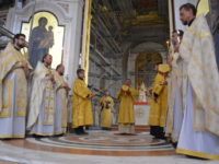 Архиепископ Серафим совершил Божественную Литургию по случаю 1030-летия Крещения Руси
