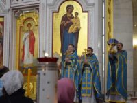 В Кафедральном соборе отметили праздник Покрова Пресвятой Богородицы