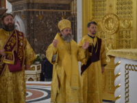 Архиепископ Серафим возглавил Божественную литургию недели 17-й по Пятидесятнице