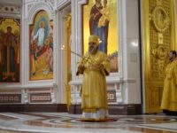 Архиепископ Серафим совершил Литургию в неделю 24-ю по Пятидесятнице