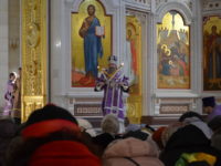 Архиепископ Серафим возглавил литургию в неделю 2-ю Великого поста