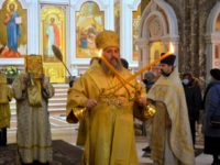 В Неделю 28-ю по Пятидесятнице архиепископ Серафим совершил Литургию