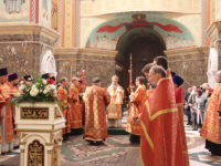 В Кафедральном соборе состоялось награждение клириков к празднику Святой Пасхи