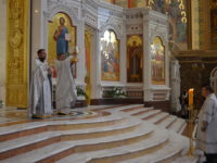 В Кафедральном соборе отметили праздник Вознесения Господне