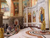 В Неделю 5-ю архиепископ Серафим совершил литургию