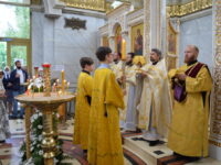 Престольный праздник в храме Петра и Февронии