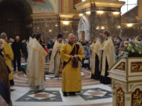 В Кафедральном соборе прошла Литургия и Молебен перед началом учебного года