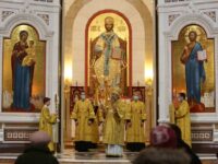 В Неделю 23-ю по Пятидесятнице архиепископ Серафим совершил Литургию