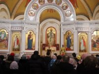 В Неделю о мытаре и фарисее архиепископ Серафим совершил Божественную литургию