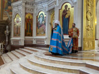 В день памяти святых равноапостольных Кирилла и Мефодия митрополит Серафим совершил Божественную Литургию