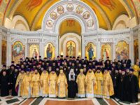 Святейший Патриарх Кирилл совершил Литургию в кафедральном соборе Христа Спасителя в Калининграде