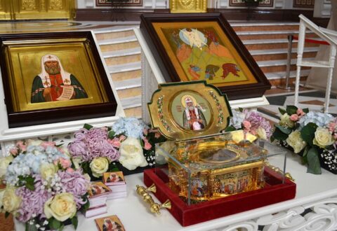 Состоялось принесение мощей святителя Тихона, Патриарха Всероссийского, в Калининградскую епархию