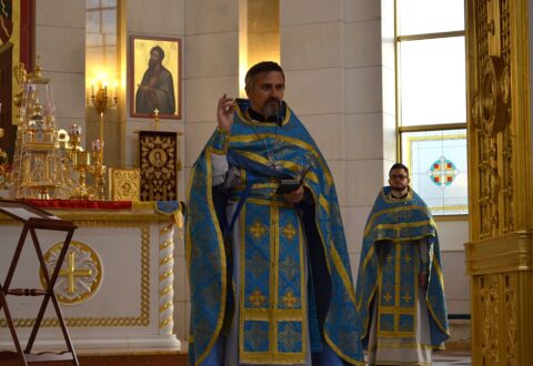 Праздник Покрова Пресвятой Богородицы в Кафедральном соборе Христа Спасителя