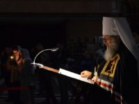 Митрополит Серафим совершил утреню с чтением Великого канона преподобного Андрея Критского