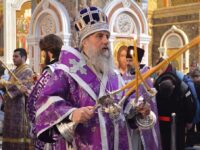 В Неделю 4-ю Великого поста митрополит Серафим совершил Литургию