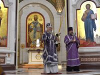 Митрополит Серафим совершил Литургию в 5-ю Неделю Великого поста