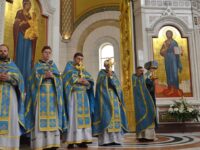 В Кафедральном соборе отметили праздник Благовещения Пресвятой Богородицы